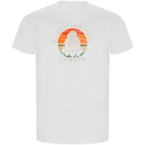 Kruskis Master Of The Campfire Eco T-shirt Met Korte Mouwen Wit