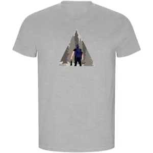 Kruskis Lost Eco T-shirt Met Korte Mouwen Grijs