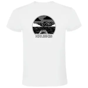 Kruskis Logo Lake T-shirt Met Korte Mouwen Wit