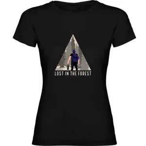 Kruskis Lost T-shirt Met Korte Mouwen Zwart