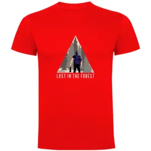 Kruskis Lost T-shirt Met Korte Mouwen Rood