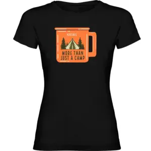 Kruskis More Than A Camp T-shirt Met Korte Mouwen Zwart