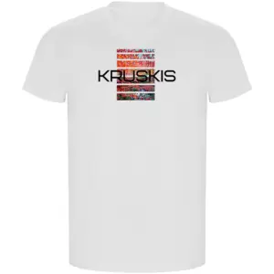 Kruskis Impressionism Eco T-shirt Met Korte Mouwen Wit