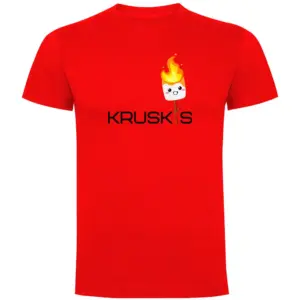 Kruskis Marshmallow T-shirt Met Korte Mouwen Rood
