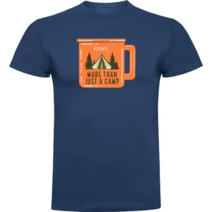 Kruskis More Than A Camp T-shirt Met Korte Mouwen Blauw