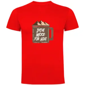 Kruskis Mood For Hike T-shirt Met Korte Mouwen Rood
