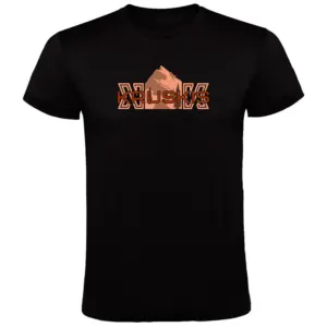 Kruskis Mountain Logo T-shirt Met Korte Mouwen Zwart