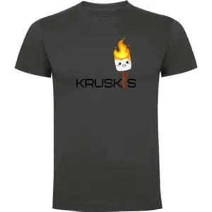 Kruskis Marshmallow T-shirt Met Korte Mouwen Grijs