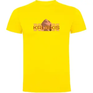 Kruskis Mountain Logo T-shirt Met Korte Mouwen Geel