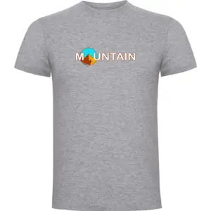 Kruskis Mountain T-shirt Met Korte Mouwen Grijs