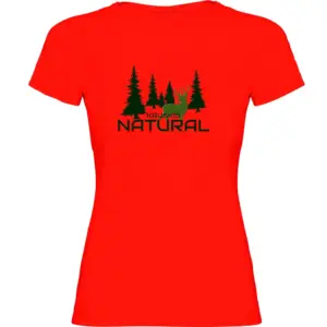 Kruskis Natural T-shirt Met Korte Mouwen Rood