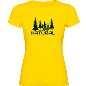 Kruskis Natural T-shirt Met Korte Mouwen Geel