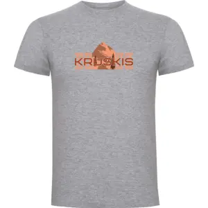 Kruskis Mountain Logo T-shirt Met Korte Mouwen Grijs