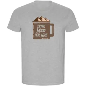 Kruskis Mood For Hike Eco T-shirt Met Korte Mouwen Grijs