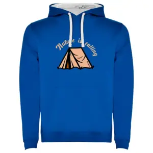 Kruskis Nature Is Calling Hoodie Blauw