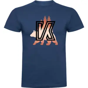 Kruskis Nature T-shirt Met Korte Mouwen Blauw