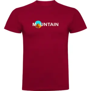 Kruskis Mountain T-shirt Met Korte Mouwen Rood