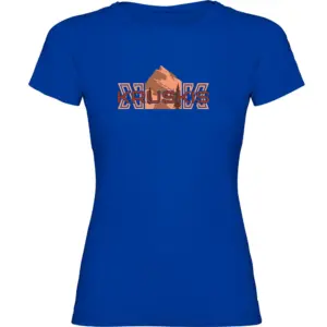 Kruskis Mountain Logo T-shirt Met Korte Mouwen Blauw