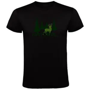 Kruskis Natural T-shirt Met Korte Mouwen Zwart