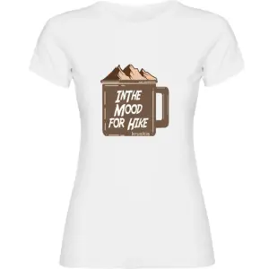 Kruskis Mood For Hike T-shirt Met Korte Mouwen Wit