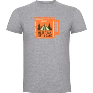 Kruskis More Than A Camp T-shirt Met Korte Mouwen Grijs