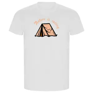 Kruskis Nature Is Calling Eco T-shirt Met Korte Mouwen Wit