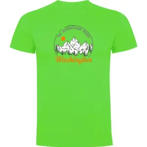 Kruskis On Mountain Time T-shirt Met Korte Mouwen Groen