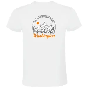 Kruskis On Mountain Time T-shirt Met Korte Mouwen Wit