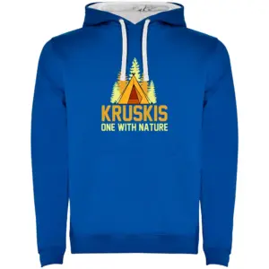 Kruskis One With Nature Hoodie Blauw