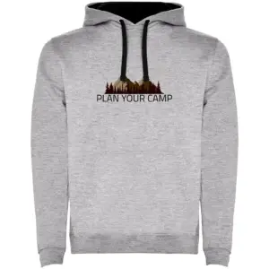 Kruskis Plan Your Camp Hoodie Zwart