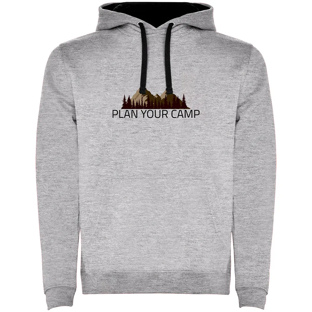 Kruskis Plan Your Camp Hoodie Zwart