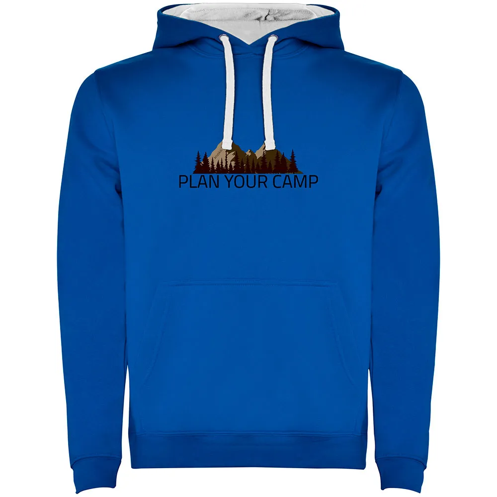 Kruskis Plan Your Camp Hoodie Blauw