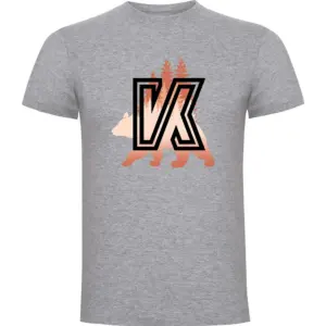 Kruskis Nature T-shirt Met Korte Mouwen Grijs