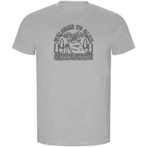Kruskis Quitcherbitchin Eco T-shirt Met Korte Mouwen Grijs