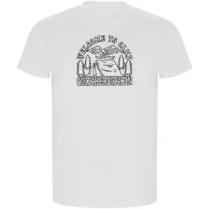 Kruskis Quitcherbitchin Eco T-shirt Met Korte Mouwen Wit