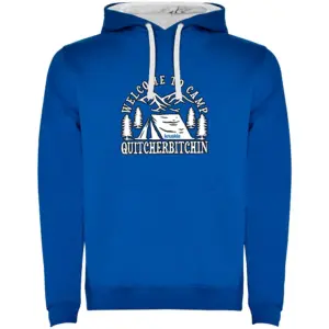 Kruskis Quitcherbitchin Hoodie Blauw