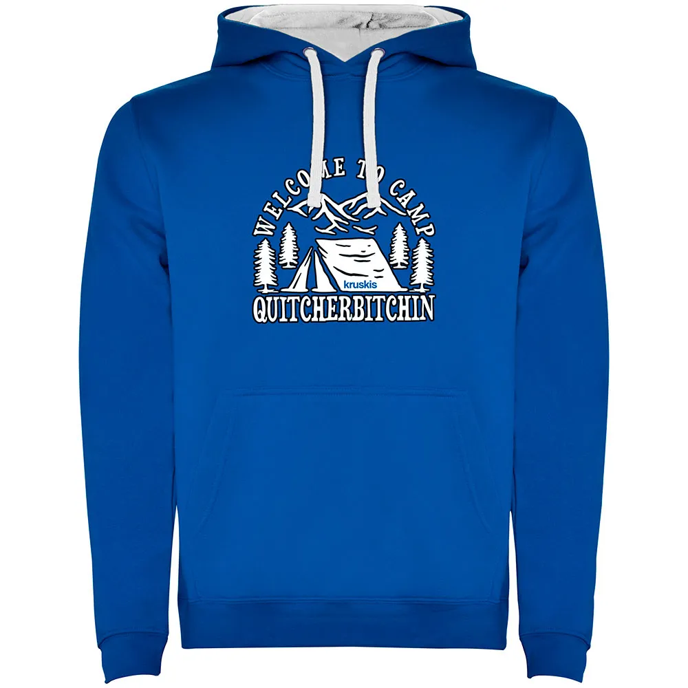 Kruskis Quitcherbitchin Hoodie Blauw