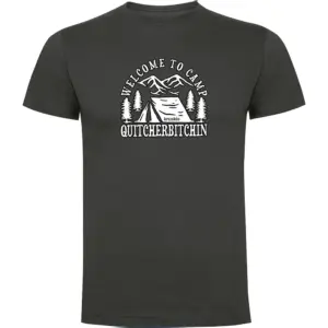 Kruskis Quitcherbitchin T-shirt Met Korte Mouwen Grijs