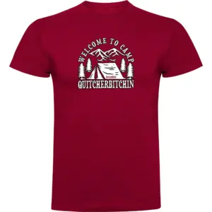 Kruskis Quitcherbitchin T-shirt Met Korte Mouwen Rood