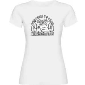 Kruskis Quitcherbitchin T-shirt Met Korte Mouwen Wit