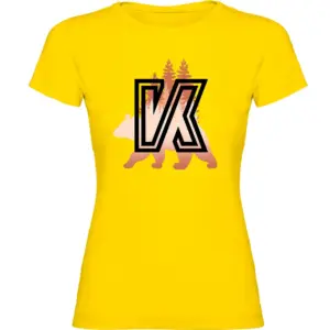 Kruskis Nature T-shirt Met Korte Mouwen Geel