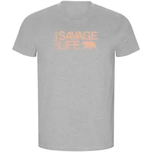 Kruskis Savage Life Eco T-shirt Met Korte Mouwen Grijs