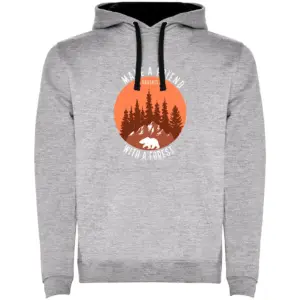 Kruskis Make A Friend Hoodie Zwart