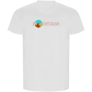 Kruskis Mountain Eco T-shirt Met Korte Mouwen Wit