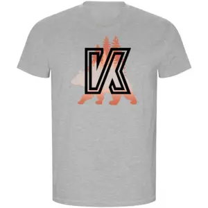 Kruskis Nature Eco T-shirt Met Korte Mouwen Grijs