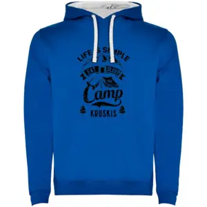 Kruskis Life Is Simple Hoodie Blauw