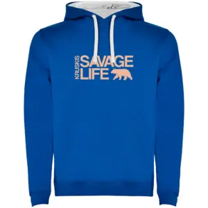 Kruskis Savage Life Hoodie Blauw