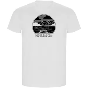 Kruskis Logo Lake Eco T-shirt Met Korte Mouwen Wit
