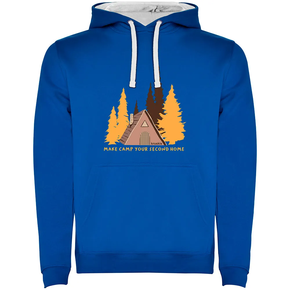 Kruskis Second Home Hoodie Blauw