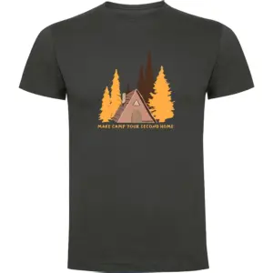 Kruskis Second Home T-shirt Met Korte Mouwen Grijs